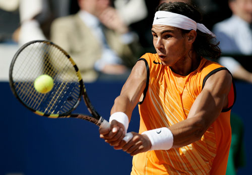 Tennis Forehand Nadal